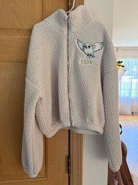 🤍 H&M🤍Harry Potter Teddy jacket oversized , girls size 12-14